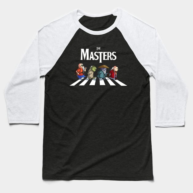 The Master Beatles Baseball T-Shirt by Badgirlart